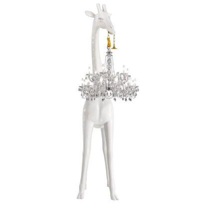 Grande Giraffe Crystal Floor Lamp