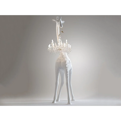 Grande Giraffe Crystal Floor Lamp