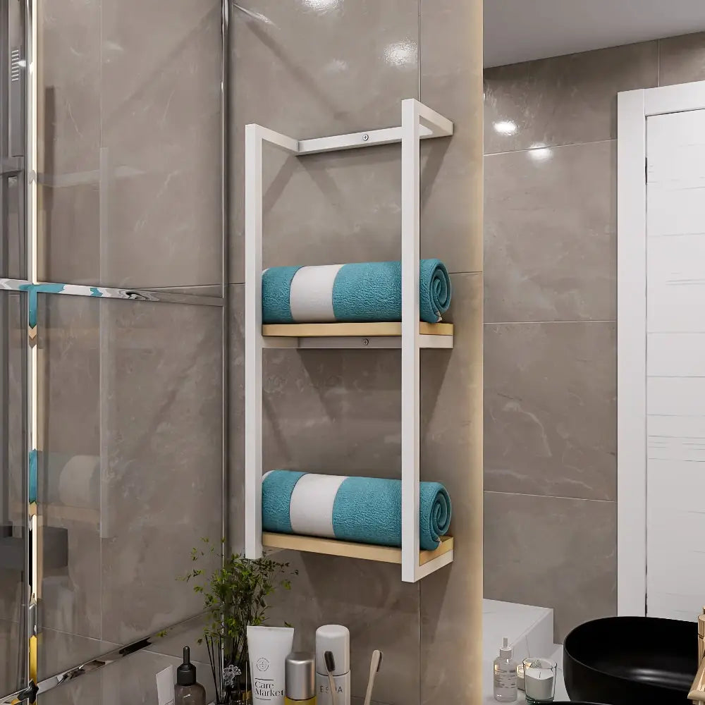 Wall Mounted Towel Shelf