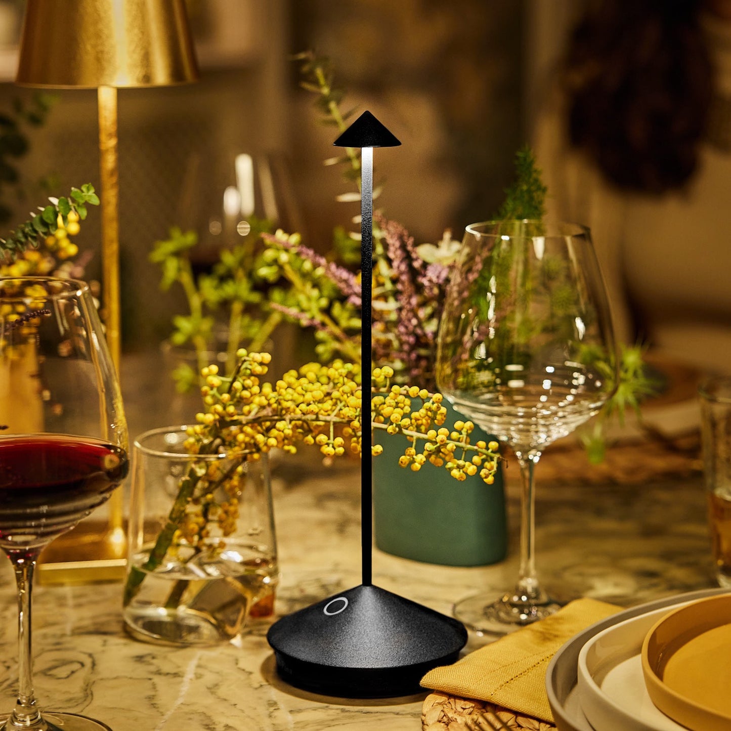 Modern Slim Cordless LED Table Lamp